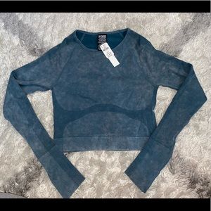 NWT PINK seamless workout top
